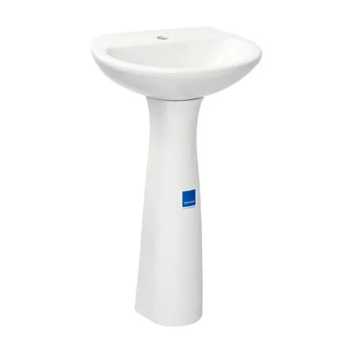 Lavamanos MILANO con Pedestal - 14111031-MOD1 Ferregriferías S.A.S.